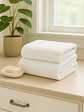 Toalla Blanca Microfibra 070x130 - Miniatura 3