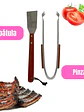 Set Parrillero De 4 Utensilios Para Barbarcoa - Miniatura 7
