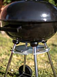 Parrilla A Carbon Encina Con Ruedas - Miniatura 4