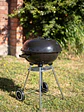 Parrilla A Carbon Encina Con Ruedas - Miniatura 6