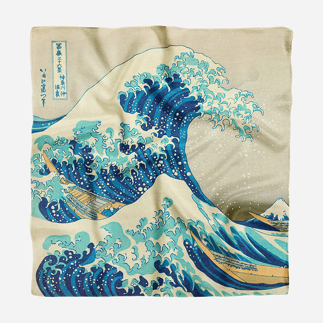 Pañuelo La gran ola de Kanagawa