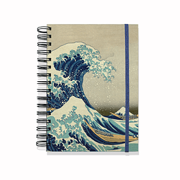 Cuaderno La gran ola de Kanagawa