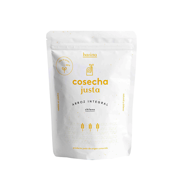 Harina de arroz integral 500g