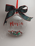 Bola Natal  Tartan