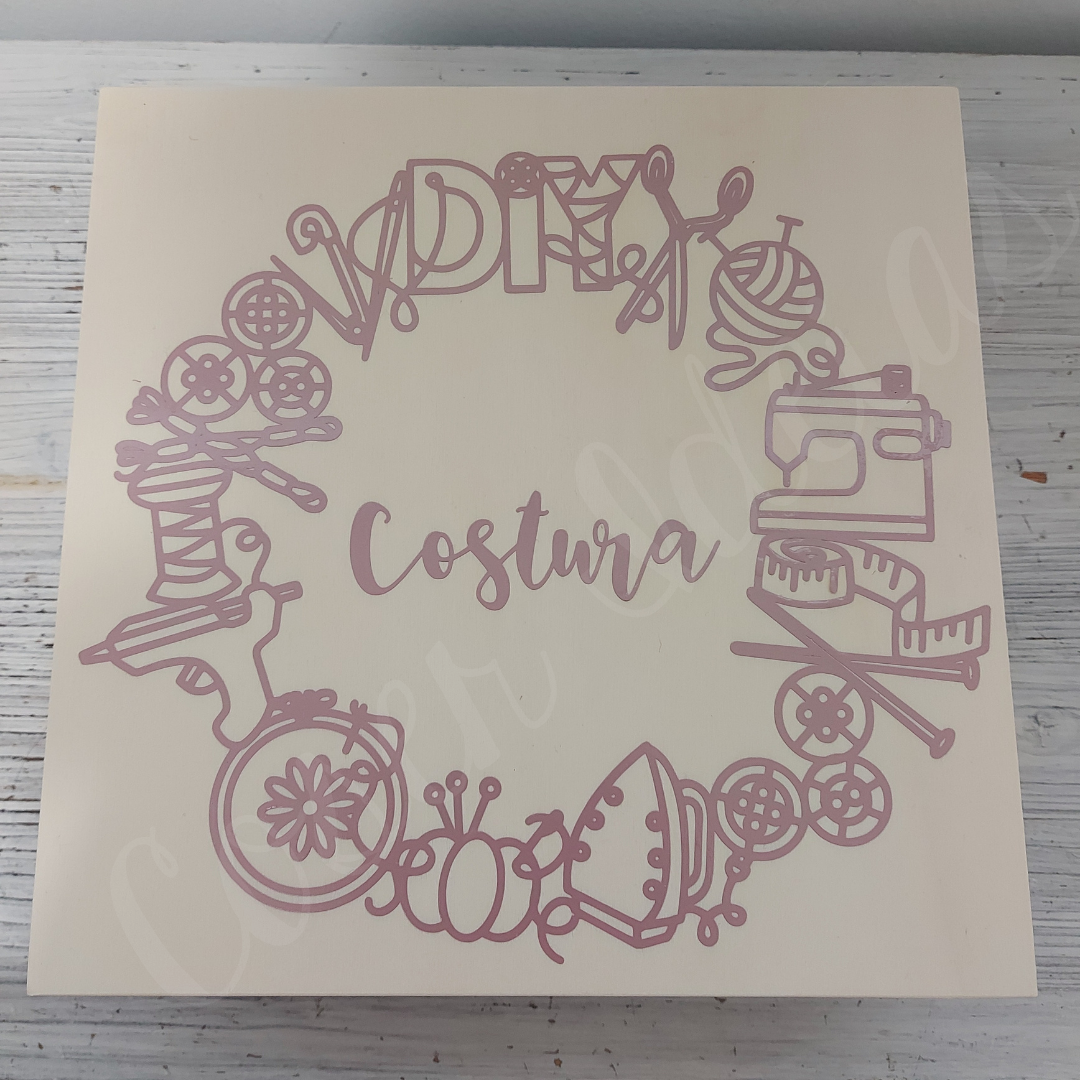 Caixa de Costura DIY