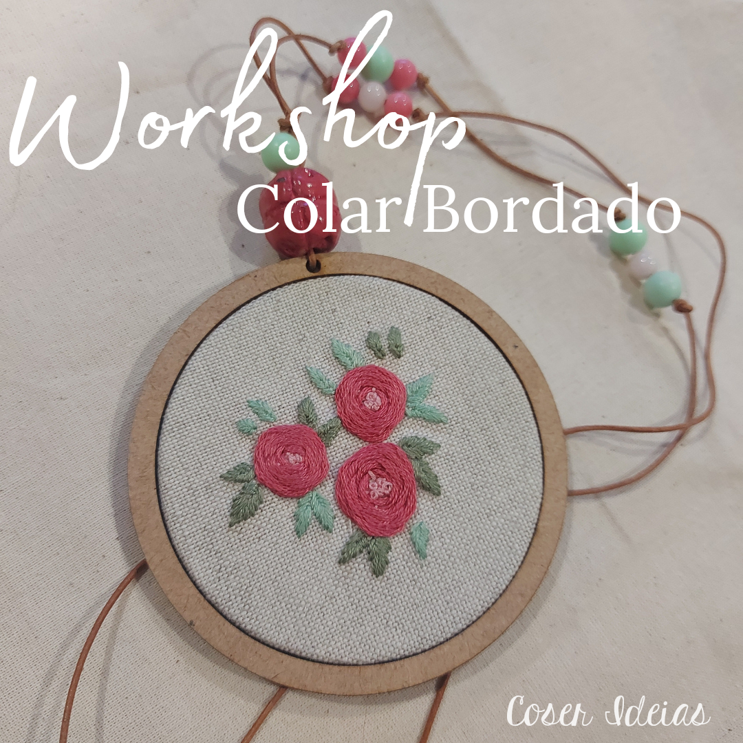 Workshop Colar Bordado