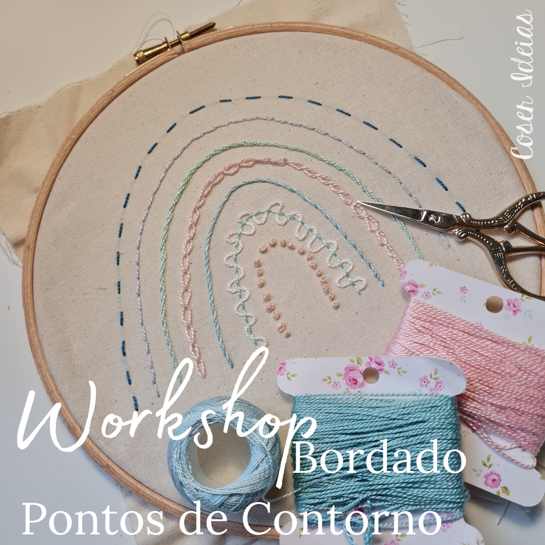 Workshop Bordados: pontos de contorno