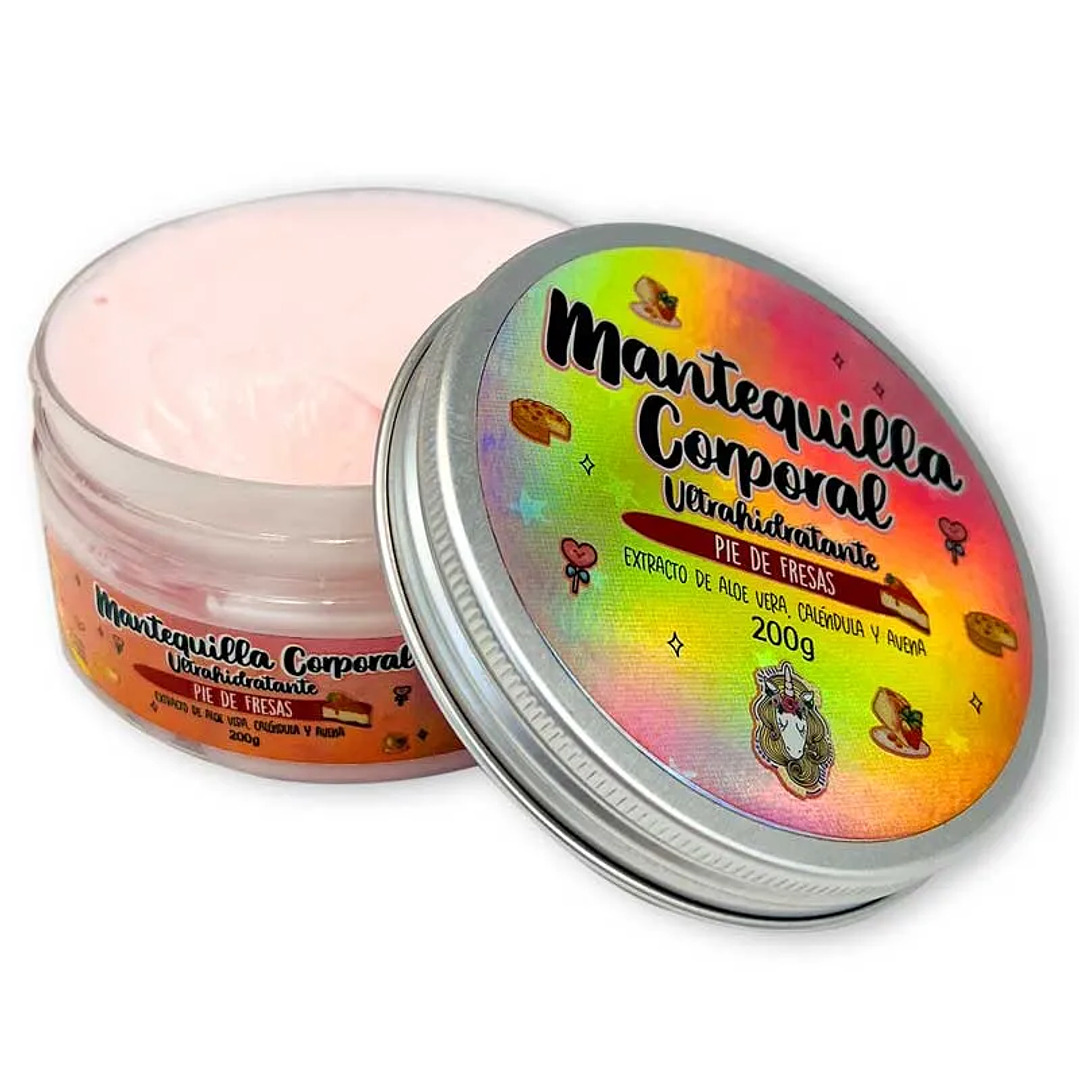 Mantequilla Corporal Pie de fresa 1