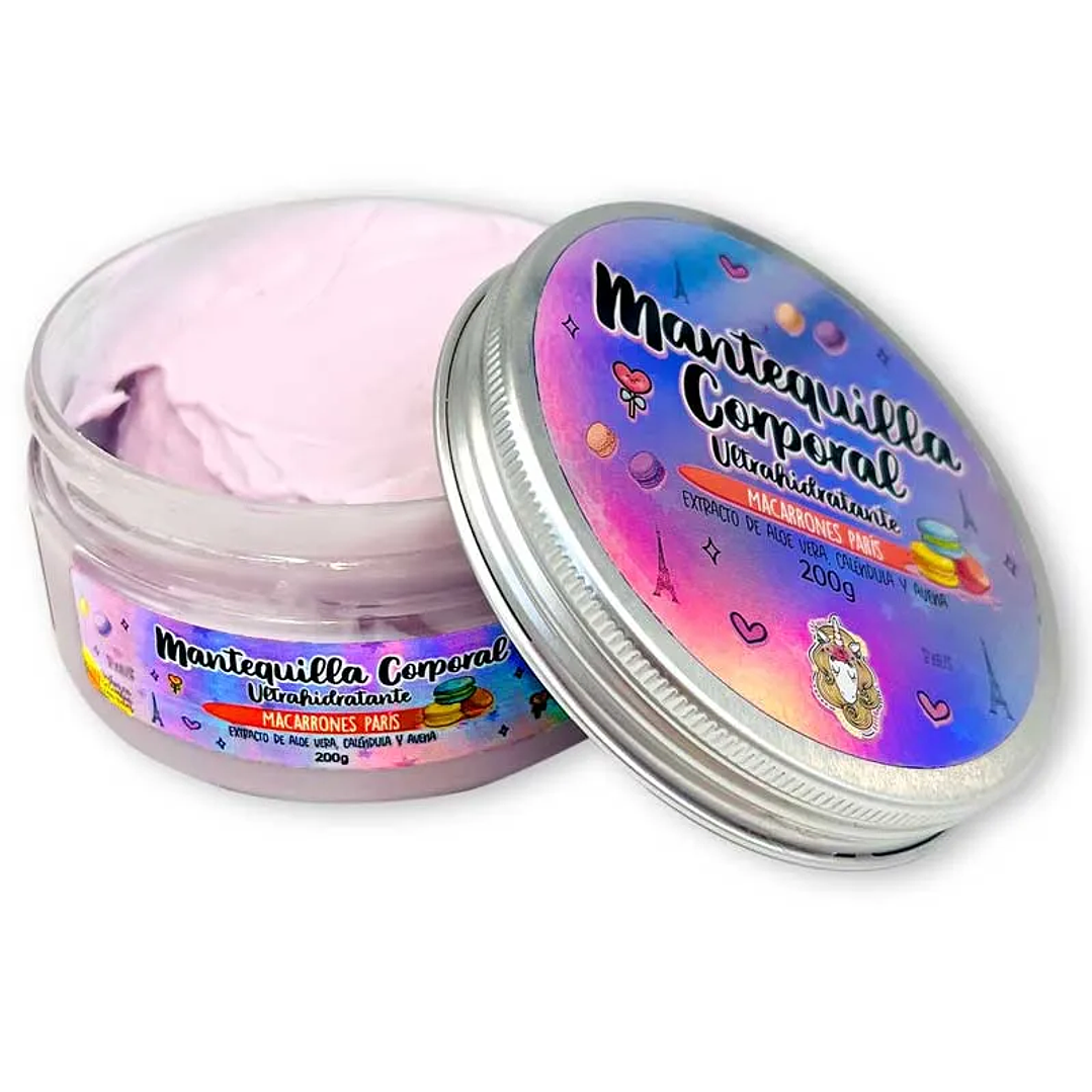 Mantequilla Corporal Macarrones de París 1