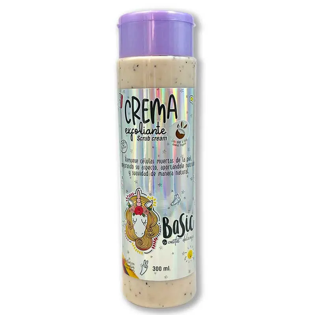 Crema exfoliante coco 300ml 1