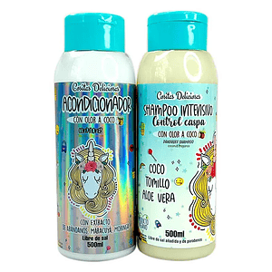 Kit básico anticaspa 500ml