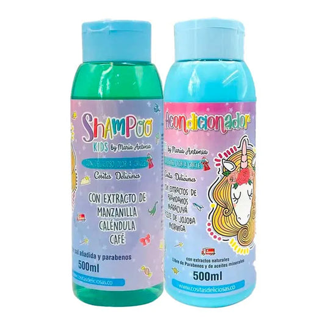 Kit básico infantil 500 ml 1