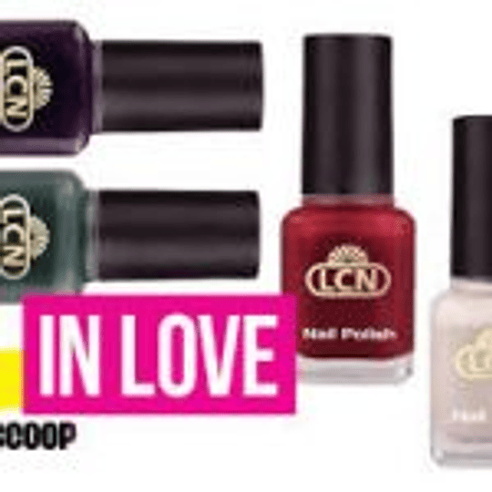 Esmalte LCN Set x 4 esmaltes, Fall in Love