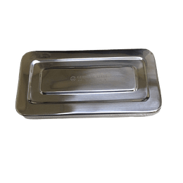 Caja Acero Inox 20x10x4 cms.