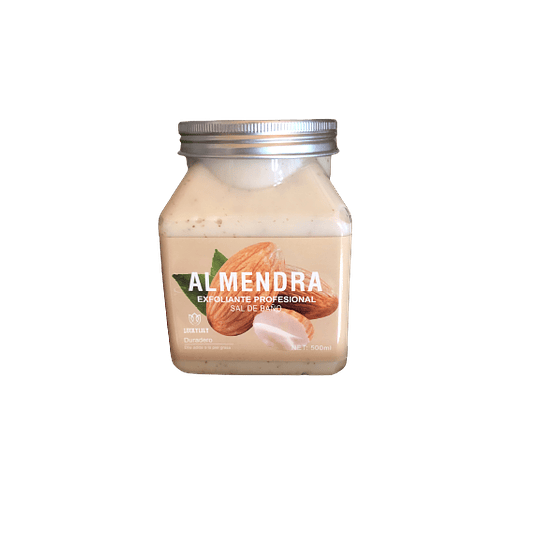 Crema Exfoliante 500  ml , Almendra