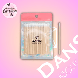 Palitos con algodon 100 pcs 