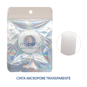 cinta micropore transparente my perla