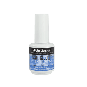 Pegamento Con Brocha Para Tips Softgel Mia Secret 15ml