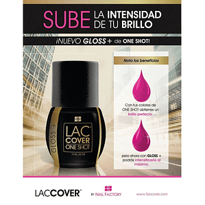 GLOSS + ONE SHOT | NAIL FACTORY TOP COAT