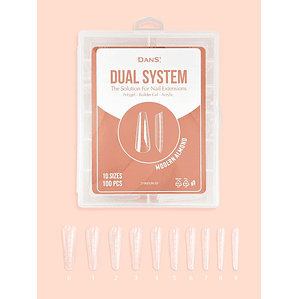 DUAL SYSTEM DANS MODERM ALMOND  100 PCS