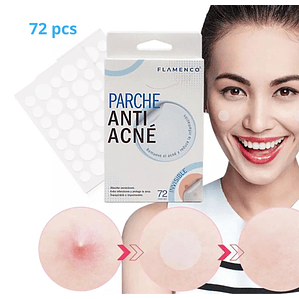 PARCHE ANTI ACNÉ INVISIBLE – FLAMENCO (72 PARCHES)