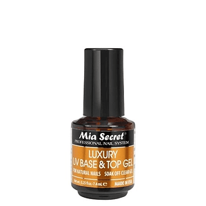 MIA SECRET LUXURY UV BASE & TOP GEL 0.25 FL OZ – 7.4ML
