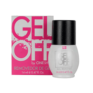 Removedor De Gel Semipermanente En Seco One Shot Gel Off 14 ml