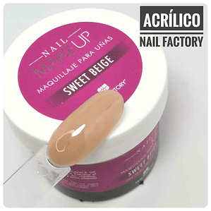 Polvo Acrílico Make Up Sweet Beige 1.6 oz  45 gramos
