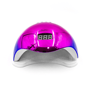 LAMPARA SUN CROMO FUCSIa 48 WATTS