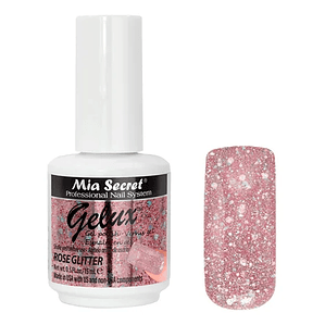 Gelux rose glitter mia secret 15 ml