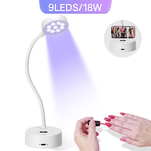 LAMPARA PARA SOFT GEL 18 WATTS