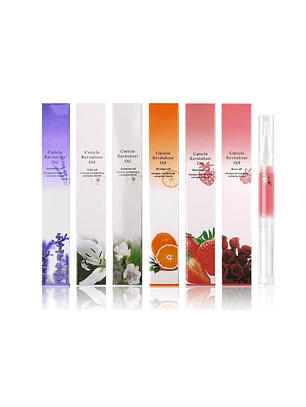 PACK ACEITE PARA UÑAS EN FORMATO LAPIZ (6 UNIDADES