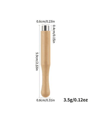 iman tubular engomado 