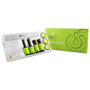 KIT UÑAS EN ACRÍLICO CHERIMOYA