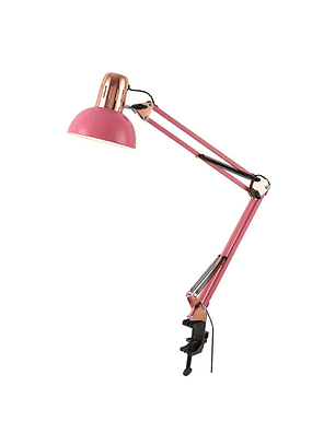 Lampara ecritorio rosada