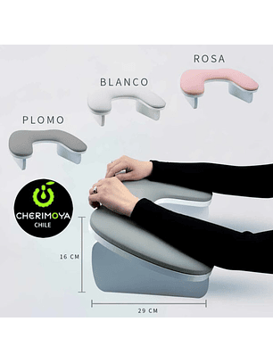 POSA MANOS ANATÓMICO CON SOPORTE CELULAR