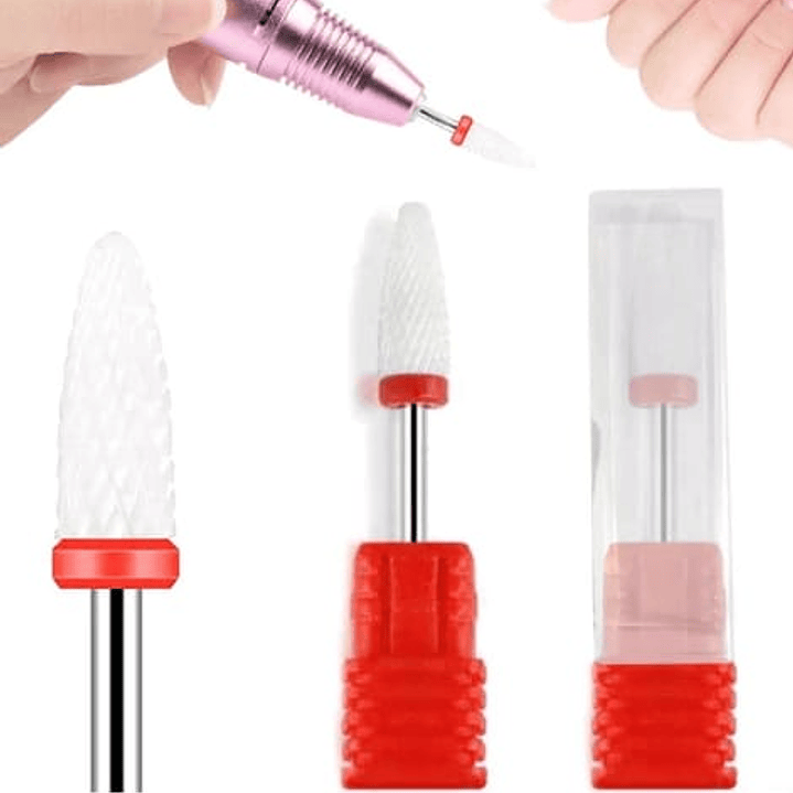 fresa bala  de ceramica cinta roja 1