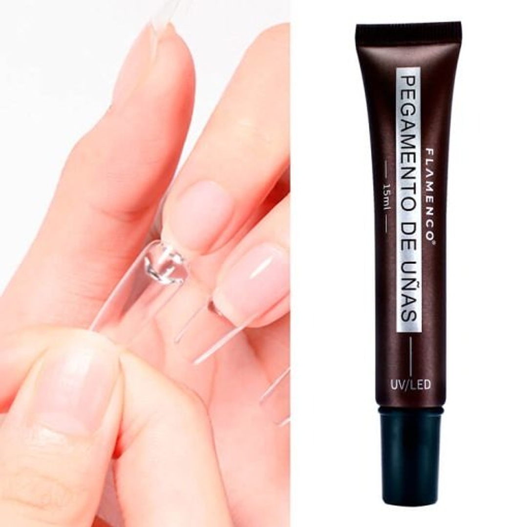 PEGAMENTO PARA UÑAS SOFTGEL FLAMENTO (PRESS GEL) 1