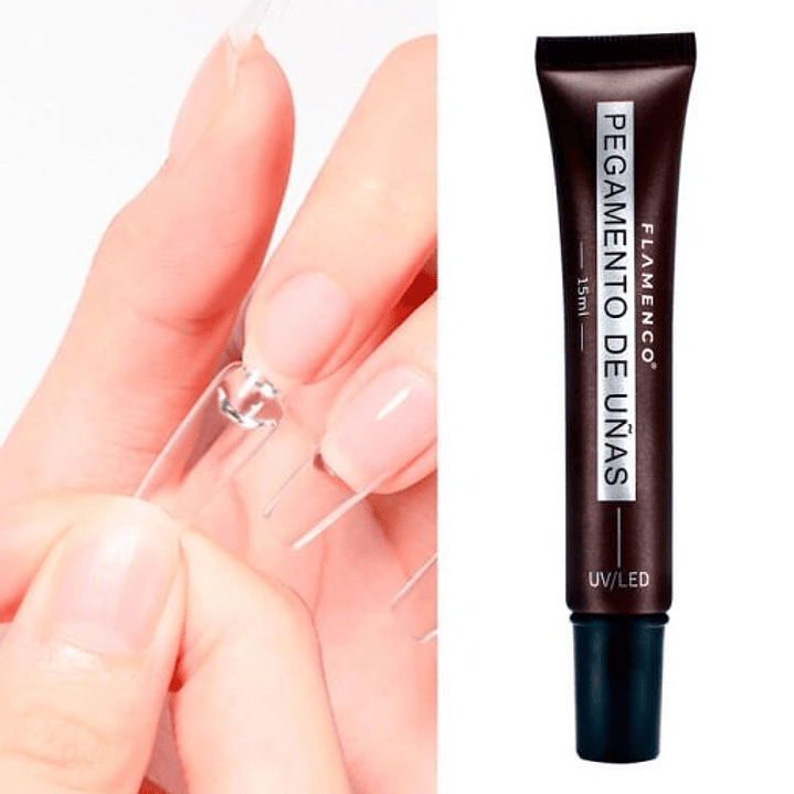 PEGAMENTO PARA UÑAS SOFTGEL FLAMENTO (PRESS GEL) 1