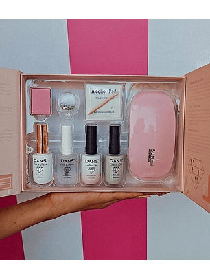 KIT INICIAL ESMALTADO PERMANENTE DANS CON ENVIO GRATIS