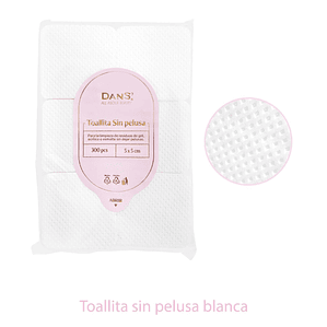 PAPEL SIN PELUSAS PARA PESTAÑAS O UÑAS 300 PCS DANS