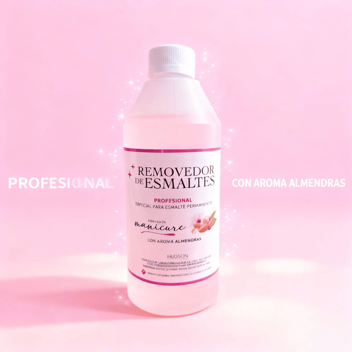 Removedor permanente 1 litro aroma a almendras 1