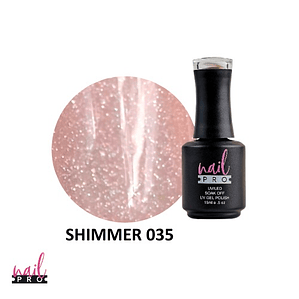 NAIL PRO Esmalte Permanente Shimmer French 035