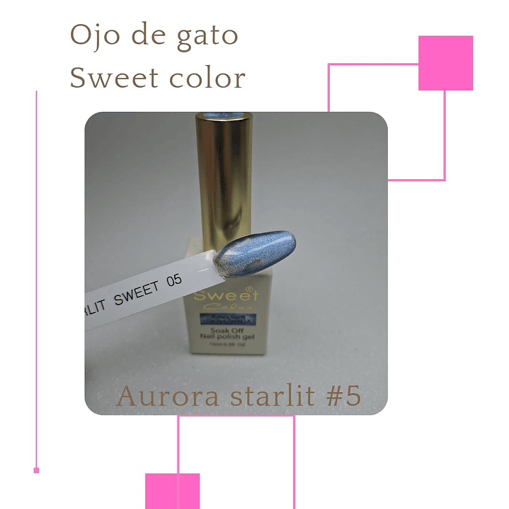 esmalte ojo de gato sweet color aurora starlit5 1