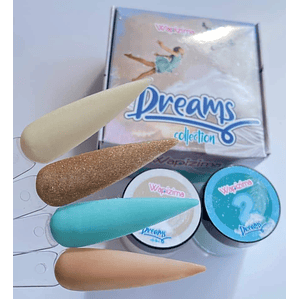 Colección Dreams de 4 Acrílicos Wapizima