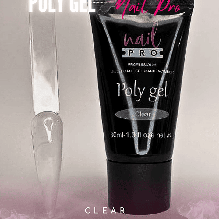 poly gel clear nail pro 1