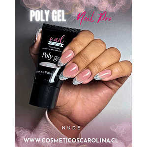  poly gel nude nail pro