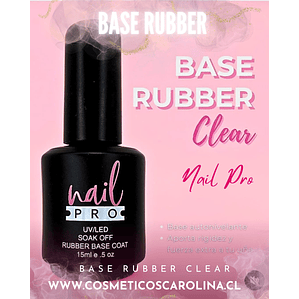 base rubber clear nail pro 15 ml