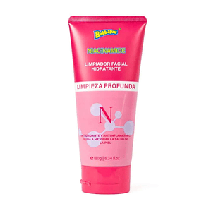 limpiador facial niacidamide bubbaluu frutilla 
