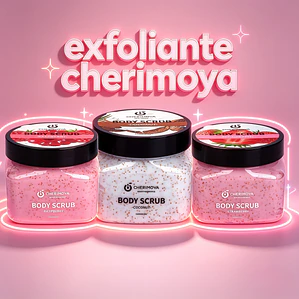 exfoliante cherimoya 3 unidades 
